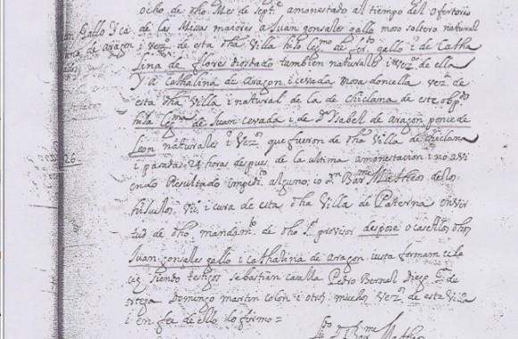 Documento 6.- 1689 Matrimonio